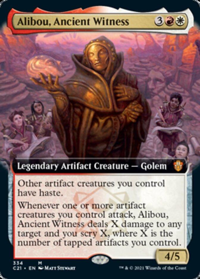 Alibou, Ancient Witness (Extended) [Commander 2021] - La Boîte Mystère ( The Mystery Box)