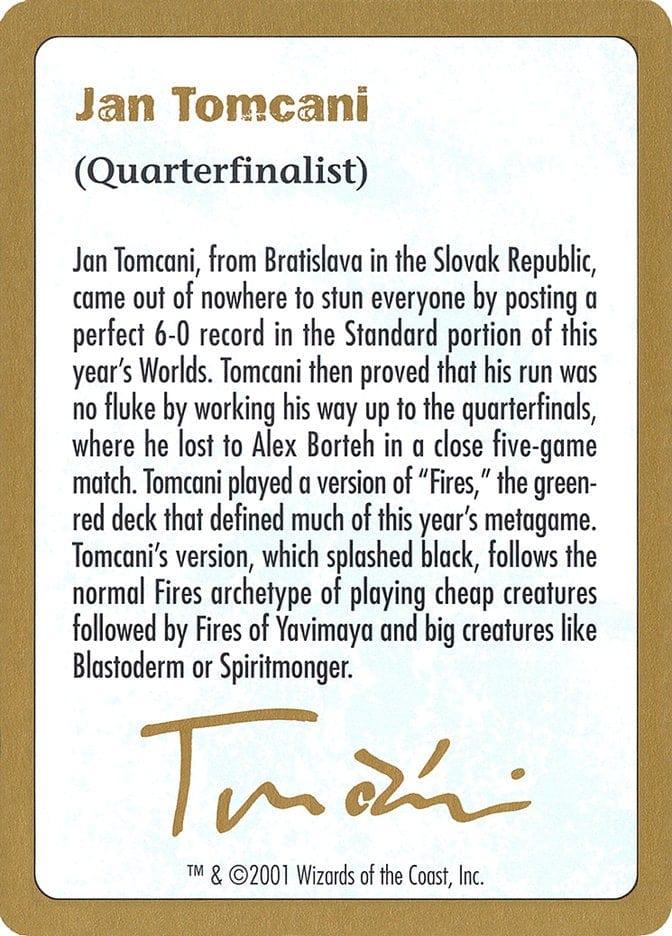 Jan Tomcani Bio [World Championship Decks 2001] - La Boîte Mystère ( The Mystery Box)