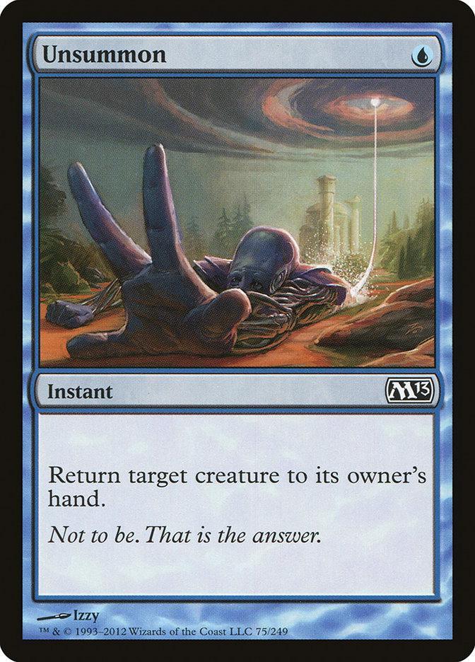 Unsummon [Magic 2013] - La Boîte Mystère ( The Mystery Box)