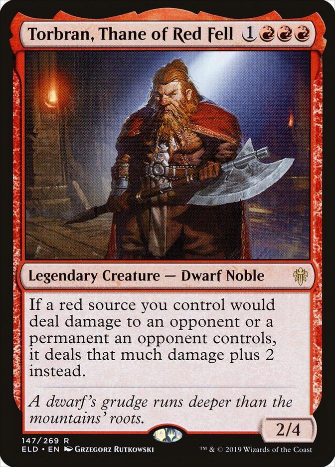 Torbran, Thane of Red Fell [Throne of Eldraine] - La Boîte Mystère ( The Mystery Box)