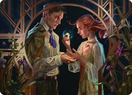 Prosperous Partnership Art Card [Streets of New Capenna Art Series] - La Boîte Mystère ( The Mystery Box)