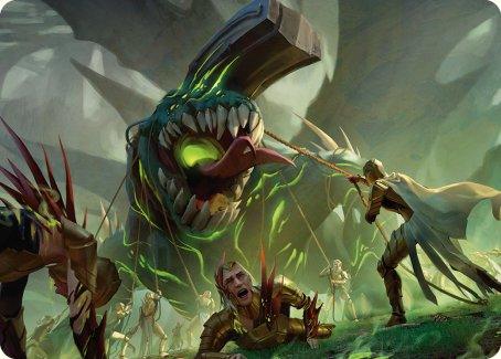 Noxious Assault Art Card [Phyrexia: All Will Be One Art Series] - La Boîte Mystère ( The Mystery Box)