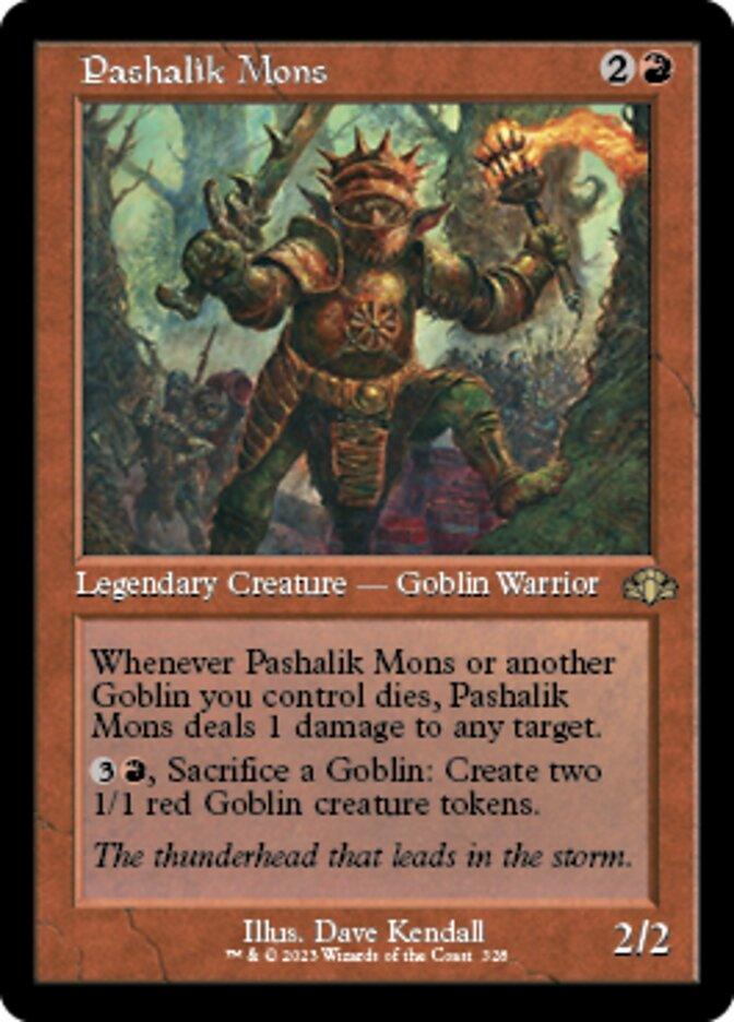 Pashalik Mons (Retro) [Dominaria Remastered] - La Boîte Mystère ( The Mystery Box)