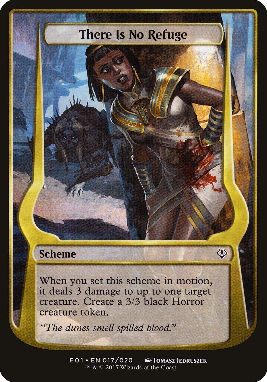 There Is No Refuge (Schemes) [Archenemy: Nicol Bolas Schemes] - La Boîte Mystère ( The Mystery Box)