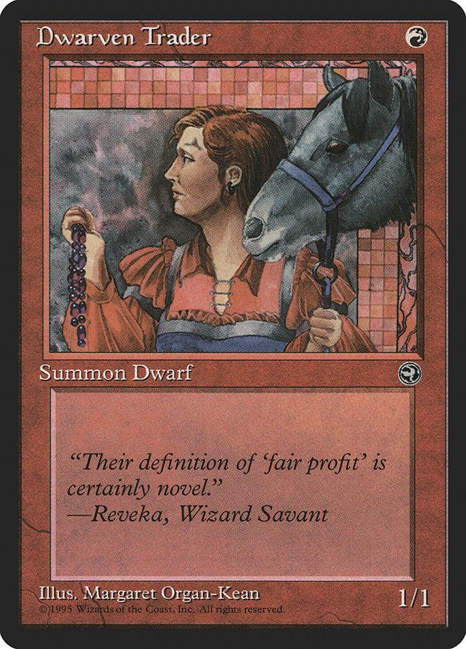 Dwarven Trader (Reveka Flavor Text) [Homelands] - La Boîte Mystère ( The Mystery Box)