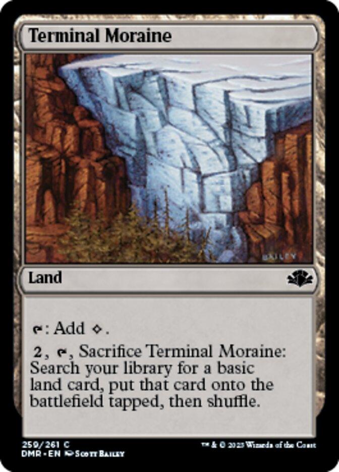 Terminal Moraine [Dominaria Remastered] - La Boîte Mystère ( The Mystery Box)