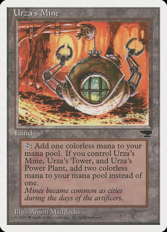 Urza's Mine (Orange Background) [Chronicles] - La Boîte Mystère ( The Mystery Box)