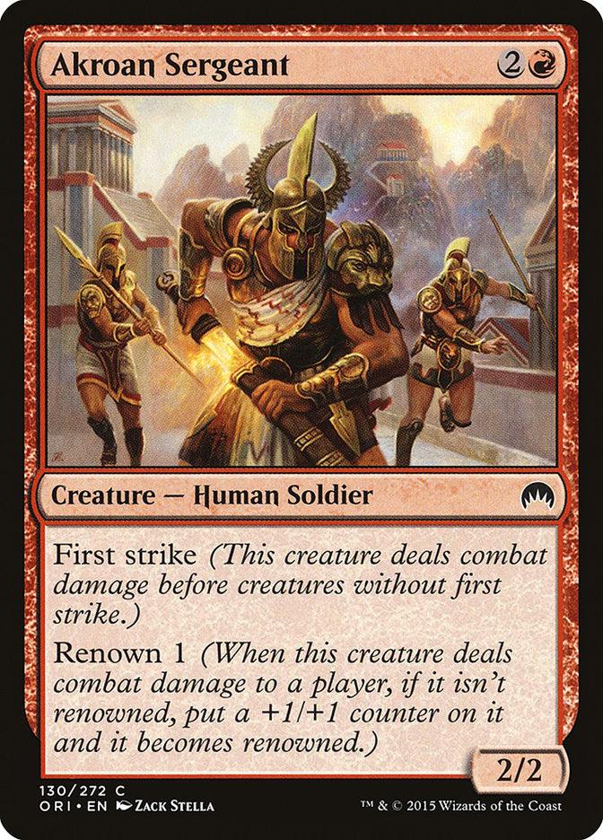 Akroan Sergeant [Magic Origins] - La Boîte Mystère ( The Mystery Box)