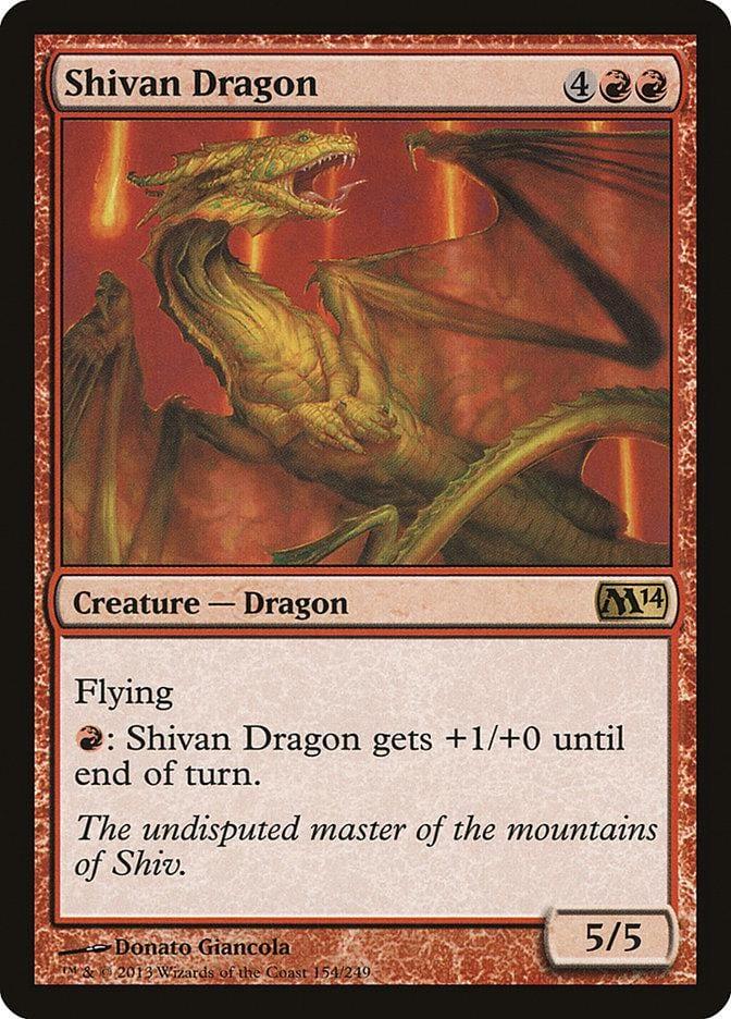 Shivan Dragon [Magic 2014] - La Boîte Mystère ( The Mystery Box)