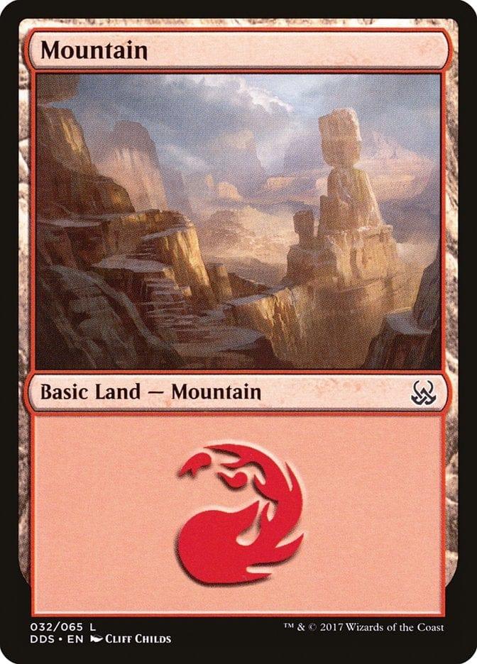 Mountain (32) [Duel Decks: Mind vs. Might] - La Boîte Mystère ( The Mystery Box)