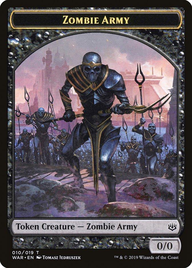 Zombie Army (010/019) [War of the Spark Tokens] - La Boîte Mystère ( The Mystery Box)