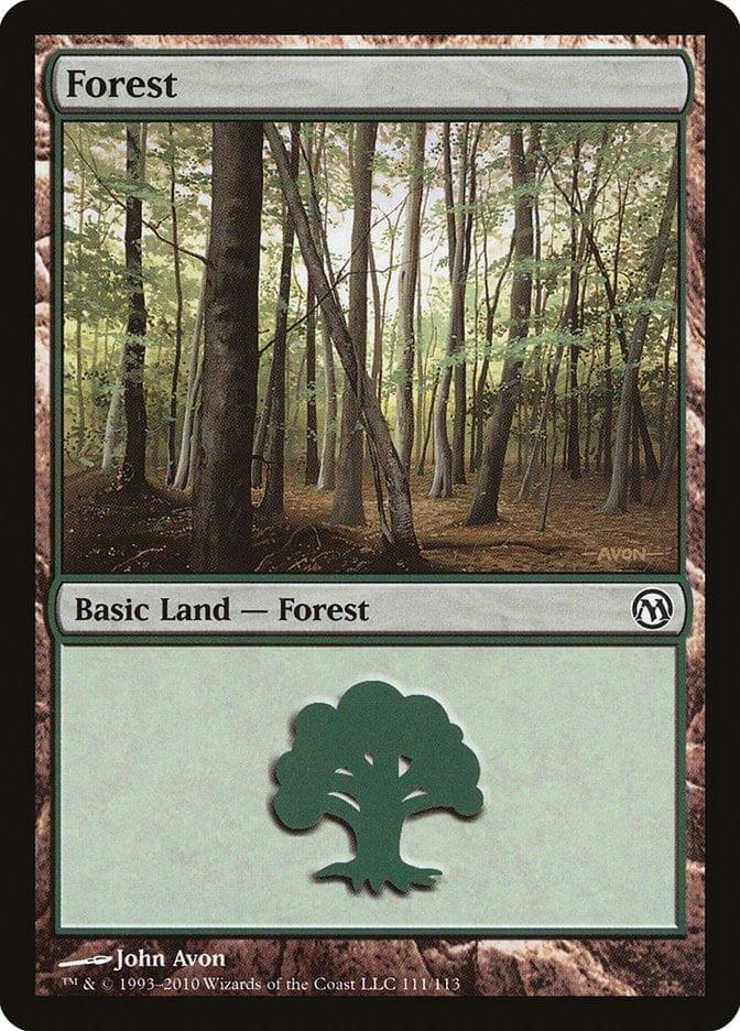 Forest (111) [Duels of the Planeswalkers] - La Boîte Mystère ( The Mystery Box)