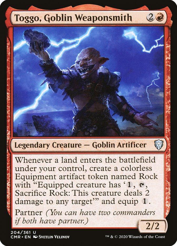 Toggo, Goblin Weaponsmith [Commander Legends] - La Boîte Mystère ( The Mystery Box)