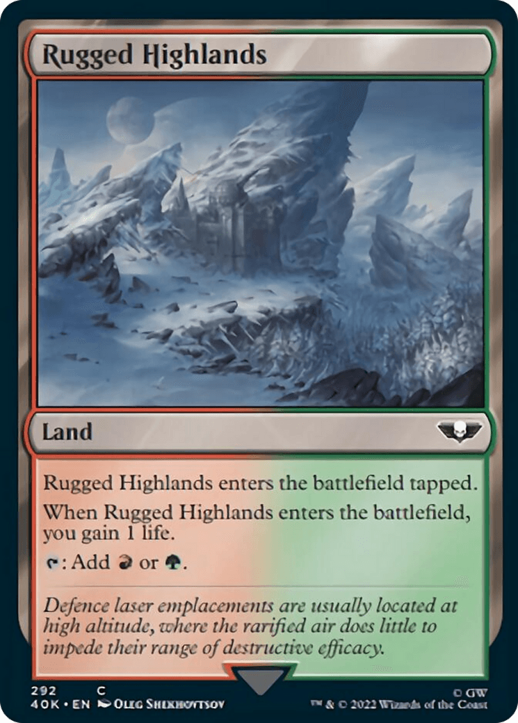 Rugged Highlands [Universes Beyond: Warhammer 40,000] - La Boîte Mystère ( The Mystery Box)