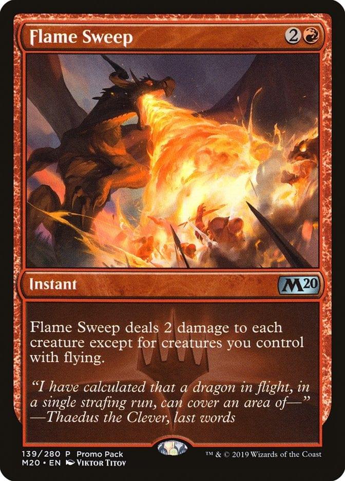Flame Sweep (Promo Pack) [Core Set 2020 Promos] - La Boîte Mystère ( The Mystery Box)