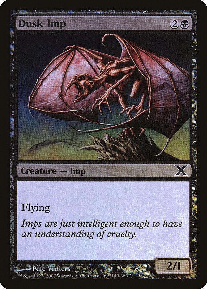 Dusk Imp (Premium Foil) [Tenth Edition] - La Boîte Mystère ( The Mystery Box)