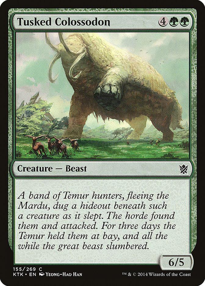 Tusked Colossodon [Khans of Tarkir] - La Boîte Mystère ( The Mystery Box)