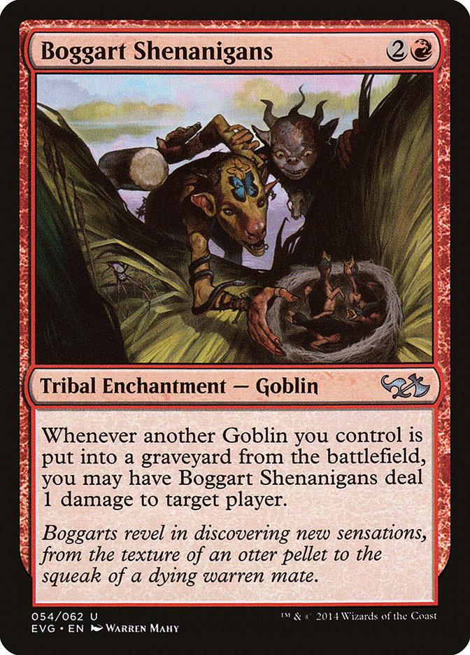 Boggart Shenanigans (Elves vs. Goblins) [Duel Decks Anthology] - La Boîte Mystère ( The Mystery Box)