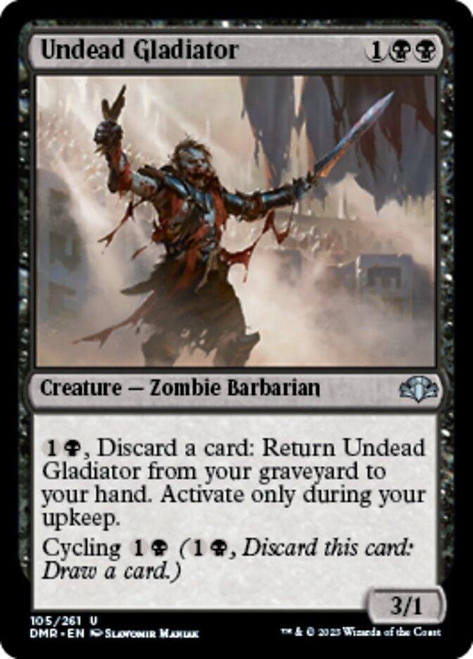 Undead Gladiator [Dominaria Remastered] - La Boîte Mystère ( The Mystery Box)