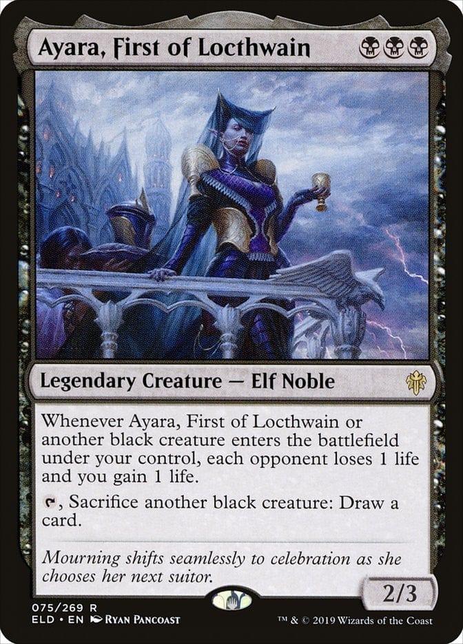 Ayara, First of Locthwain [Throne of Eldraine] - La Boîte Mystère ( The Mystery Box)