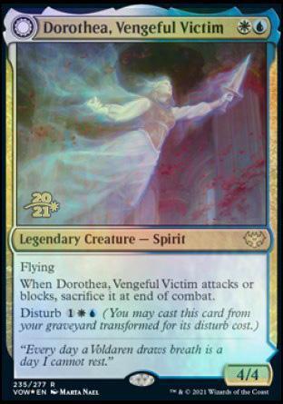 Dorothea, Vengeful Victim // Dorothea's Retribution [Innistrad: Crimson Vow Prerelease Promos] - La Boîte Mystère ( The Mystery Box)