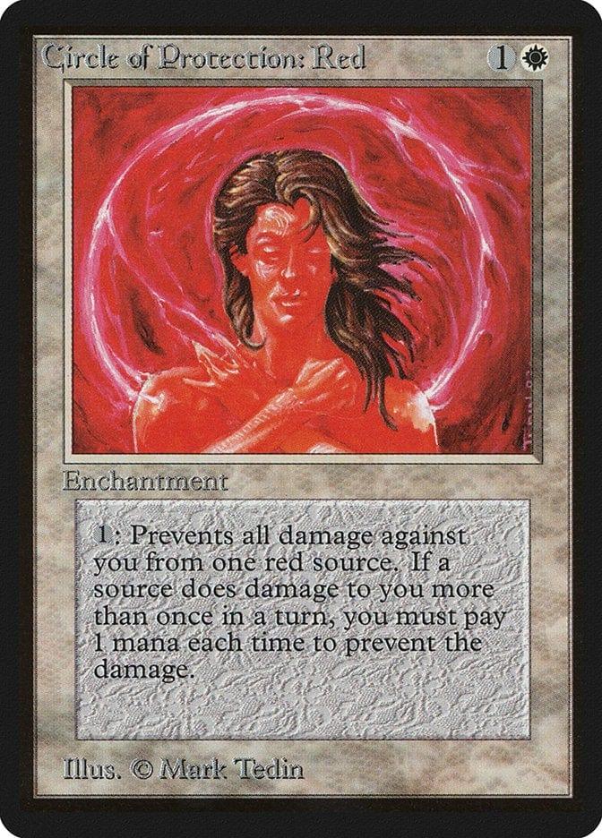 Circle of Protection: Red [Limited Edition Beta] - La Boîte Mystère ( The Mystery Box)