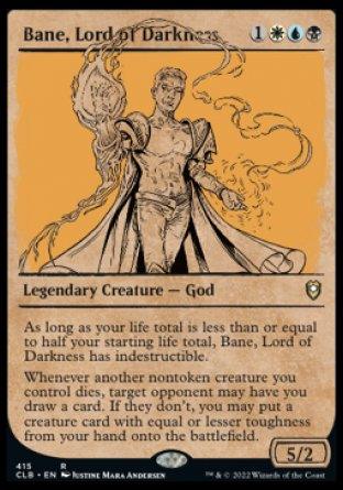 Bane, Lord of Darkness (Showcase) [Commander Legends: Battle for Baldur's Gate] - La Boîte Mystère ( The Mystery Box)