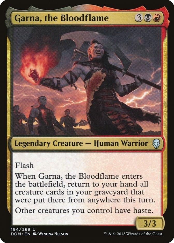 Garna, the Bloodflame [Dominaria] - La Boîte Mystère ( The Mystery Box)