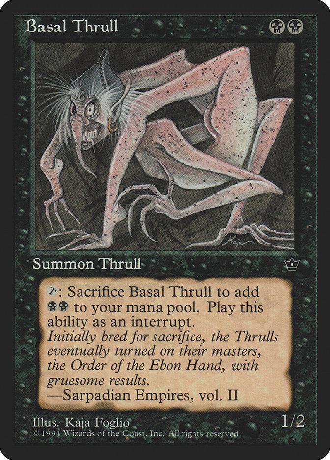 Basal Thrull (Kaja Foglio) [Fallen Empires] - La Boîte Mystère ( The Mystery Box)