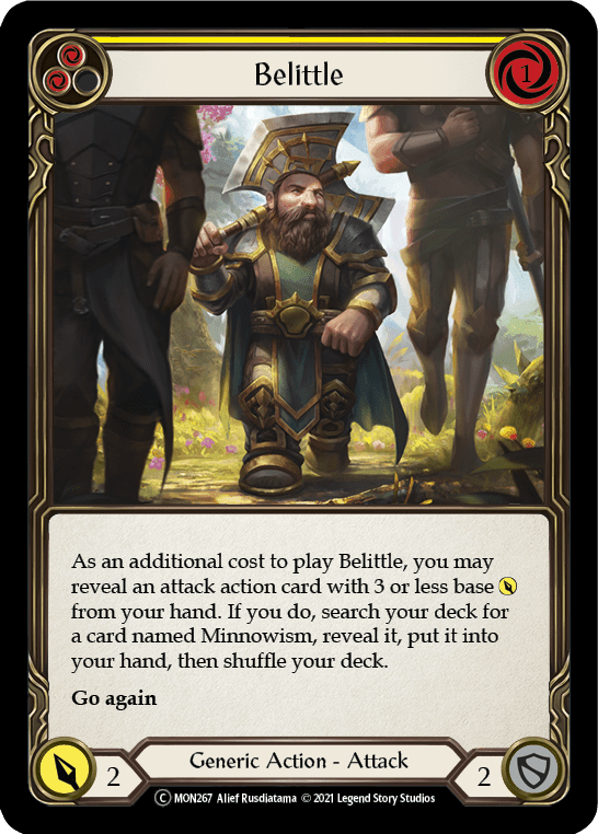 Belittle (Yellow) [U-MON267] Unlimited Normal - La Boîte Mystère ( The Mystery Box)