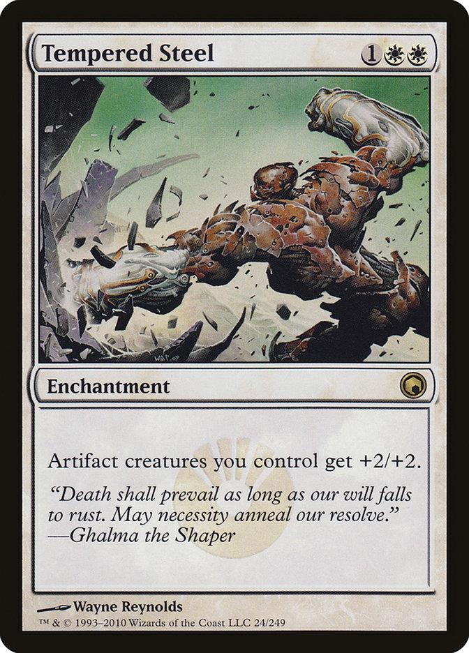 Tempered Steel [Scars of Mirrodin] - La Boîte Mystère ( The Mystery Box)