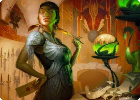 Mari, the Killing Quill Art Card [Streets of New Capenna Art Series] - La Boîte Mystère ( The Mystery Box)