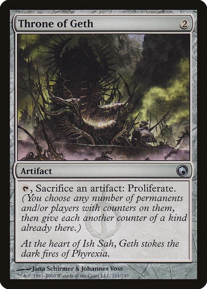 Throne of Geth [Scars of Mirrodin] - La Boîte Mystère ( The Mystery Box)