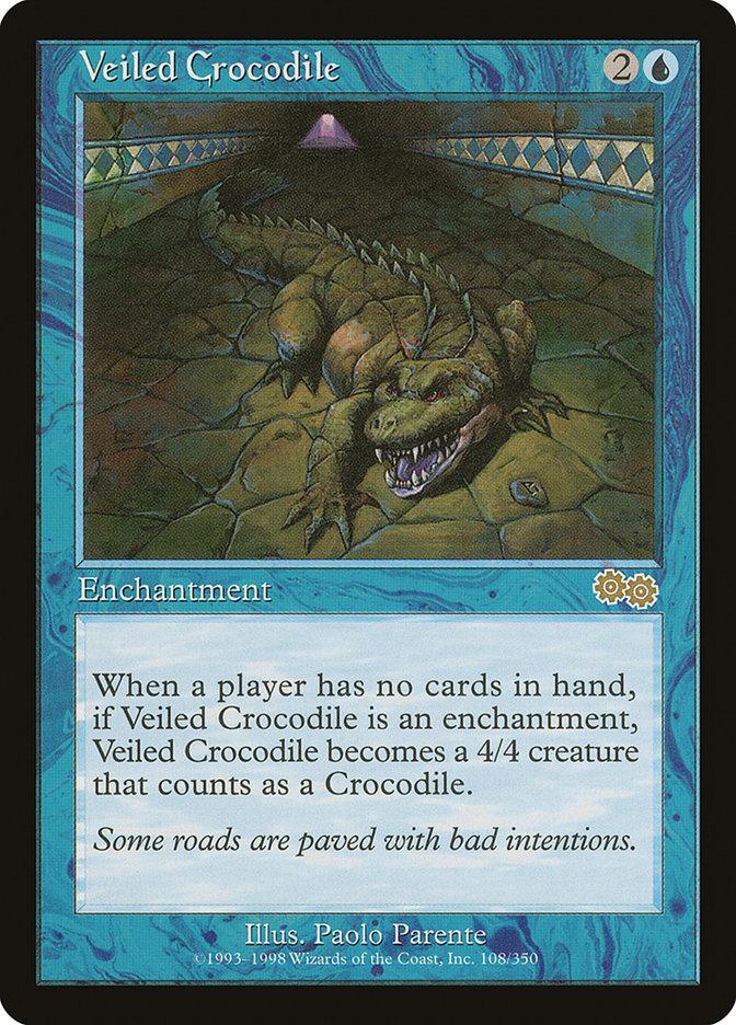 Veiled Crocodile [Urza's Saga] - La Boîte Mystère ( The Mystery Box)