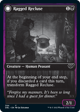 Ragged Recluse // Odious Witch [Innistrad: Double Feature] - La Boîte Mystère ( The Mystery Box)