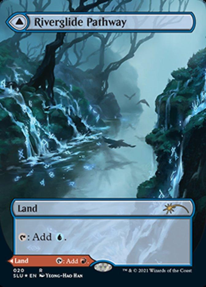 Riverglide Pathway // Lavaglide Pathway (Borderless) [Secret Lair: Ultimate Edition] - La Boîte Mystère ( The Mystery Box)