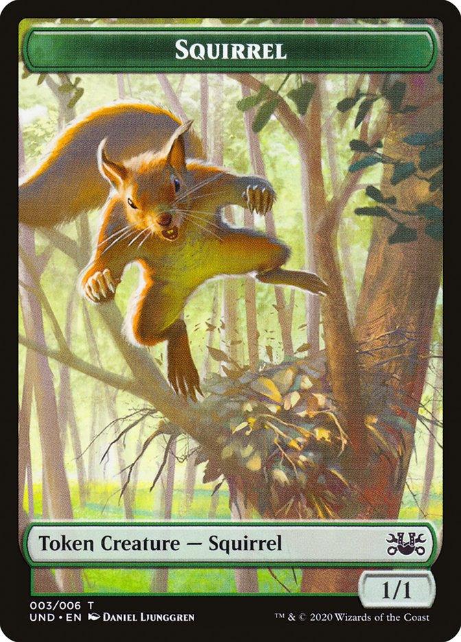 Beeble // Squirrel Double-sided Token [Unsanctioned Tokens] - La Boîte Mystère ( The Mystery Box)