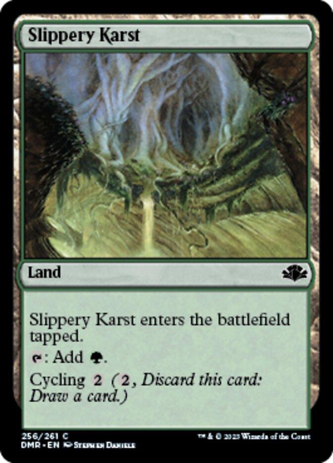 Slippery Karst [Dominaria Remastered] - La Boîte Mystère ( The Mystery Box)