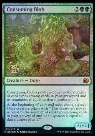 Consuming Blob [Innistrad: Midnight Hunt Prerelease Promos] - La Boîte Mystère ( The Mystery Box)