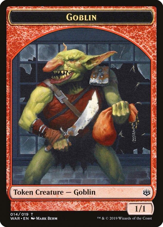 Goblin [War of the Spark Tokens] - La Boîte Mystère ( The Mystery Box)