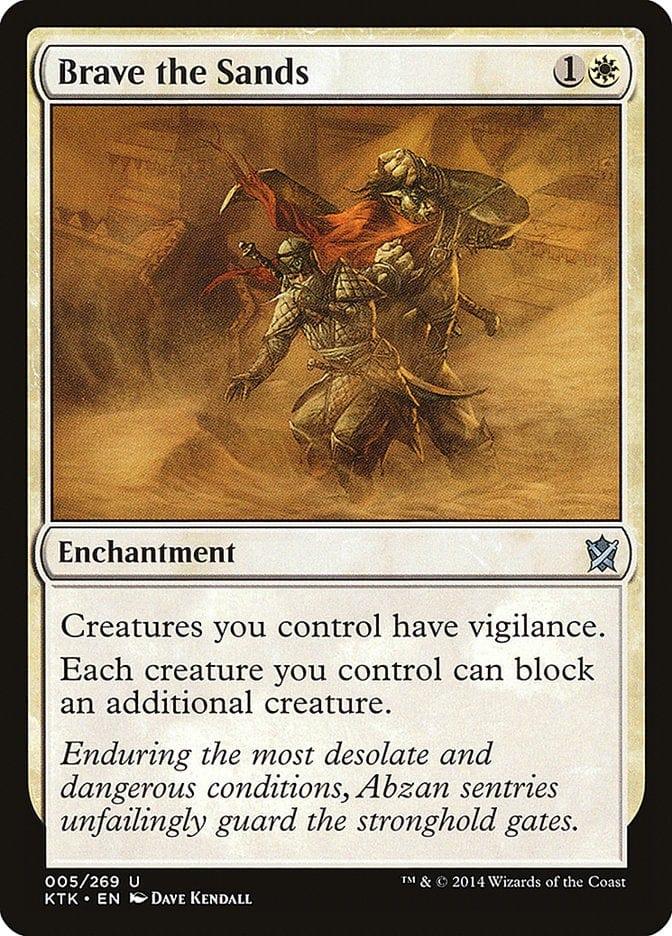 Brave the Sands [Khans of Tarkir] - La Boîte Mystère ( The Mystery Box)
