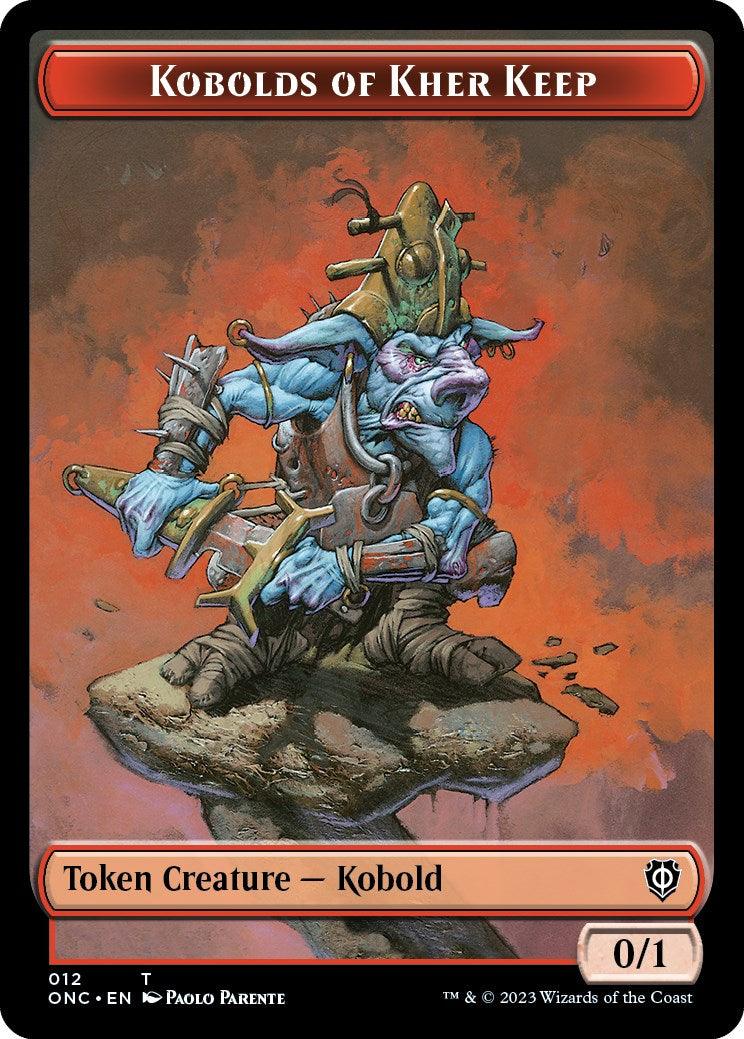 Kobolds of Kher Keep // Dragon Double-Sided Token [Phyrexia: All Will Be One Commander Tokens] - La Boîte Mystère ( The Mystery Box)