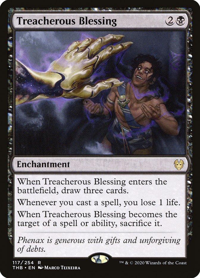 Treacherous Blessing [Theros Beyond Death] - La Boîte Mystère ( The Mystery Box)