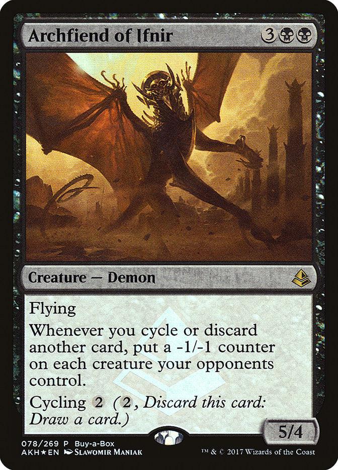 Archfiend of Ifnir (Buy-A-Box) [Amonkhet Promos] - La Boîte Mystère ( The Mystery Box)