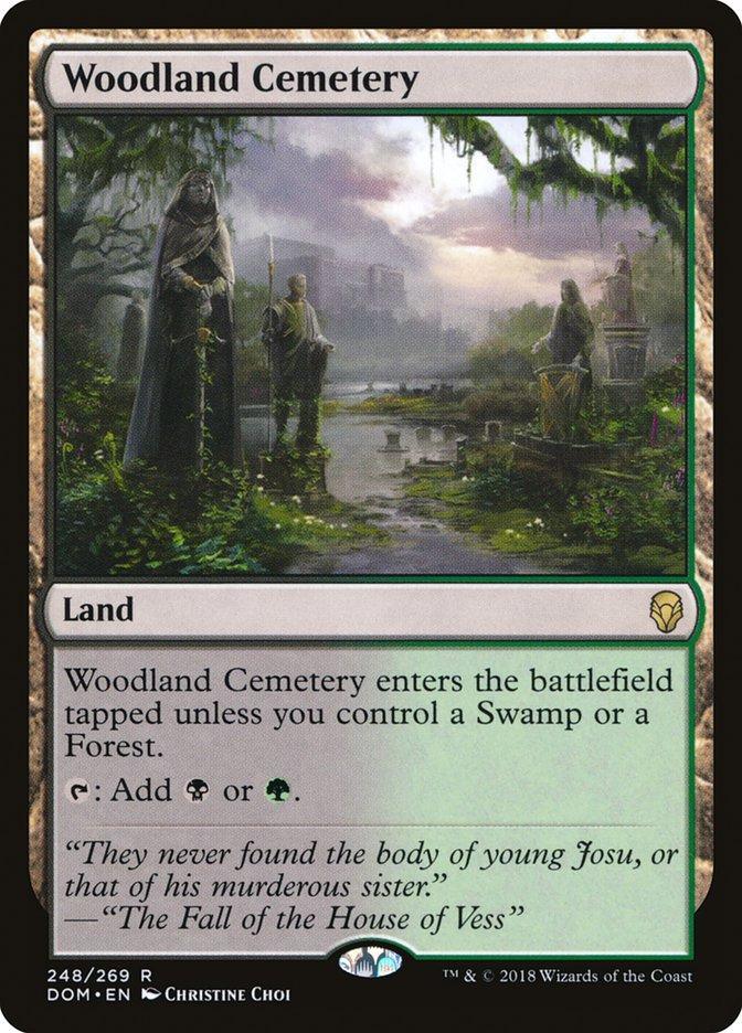 Woodland Cemetery [Dominaria] - La Boîte Mystère ( The Mystery Box)