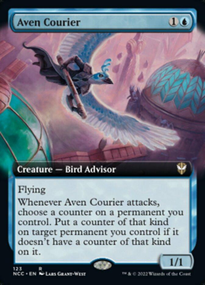 Aven Courier (Extended Art) [Streets of New Capenna Commander] - La Boîte Mystère ( The Mystery Box)