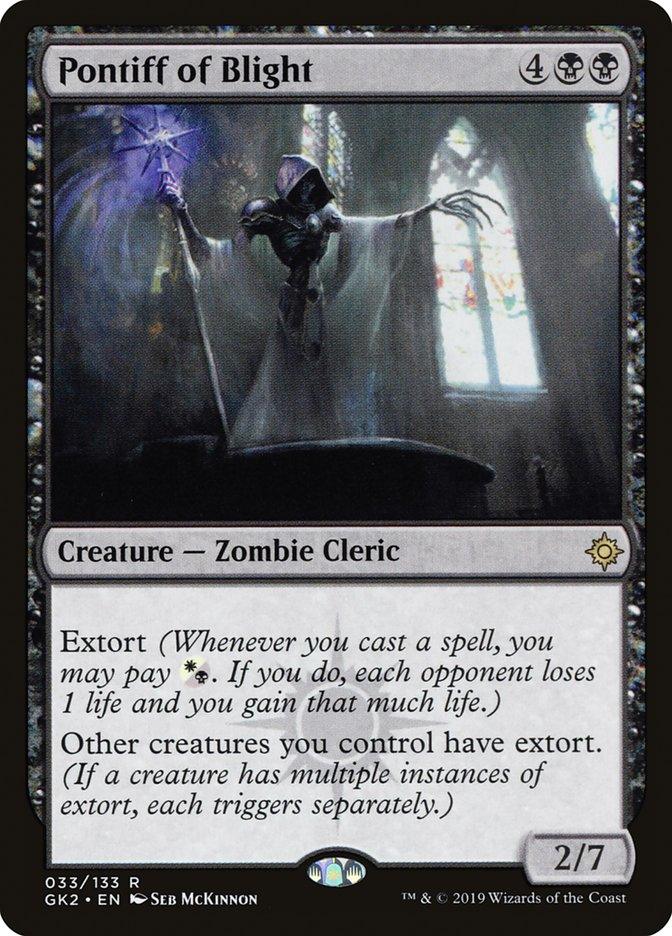 Pontiff of Blight [Ravnica Allegiance Guild Kit] - La Boîte Mystère ( The Mystery Box)