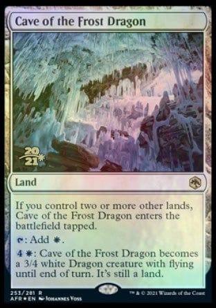 Cave of the Frost Dragon [Dungeons & Dragons: Adventures in the Forgotten Realms Prerelease Promos] - La Boîte Mystère ( The Mystery Box)