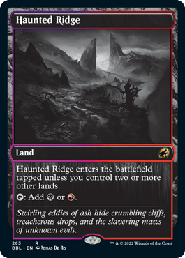 Haunted Ridge [Innistrad: Double Feature] - La Boîte Mystère ( The Mystery Box)