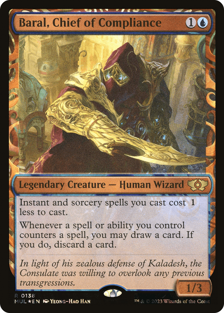 Baral, Chief of Compliance (Halo Foil) [Multiverse Legends] - La Boîte Mystère ( The Mystery Box)